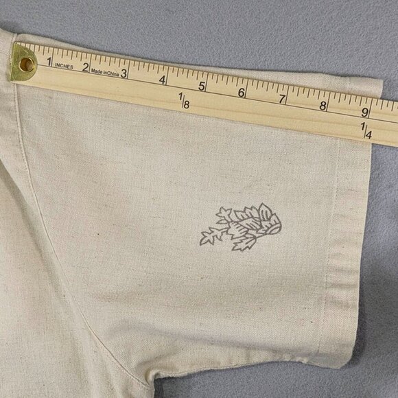 Keren Hart 2 Pc Midi Dress Linen Blend Womens Medium Ivory Cream Embroidery - Picture 9 of 15